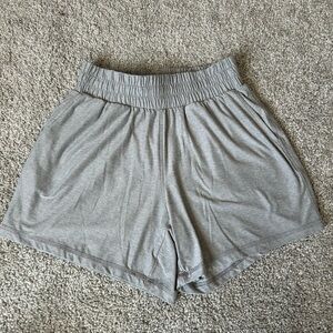 Women's Gray Casual Shorts